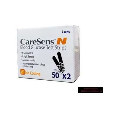 Picture of CareSens N 50pc Test Strips for CareSens-N Blood Glucose Meter