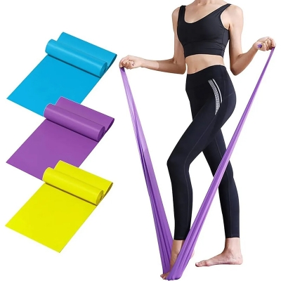 Picture of Premium Yoga Resistance Band – Elastic Fitness Band for Strength & Flexibility