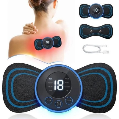 Picture of TENS & EMS Mini Electric Body Massager – Portable Muscle Stimulator