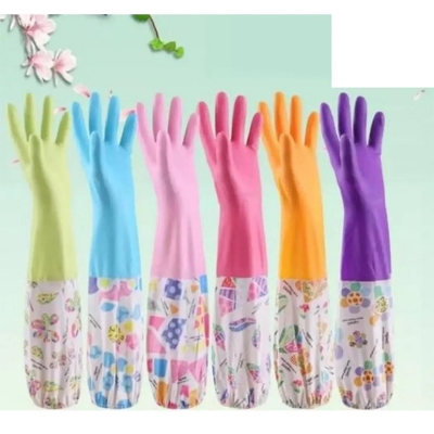 Picture of High-Quality Multicolor Silicone Kitchen Gloves – 1 Pair