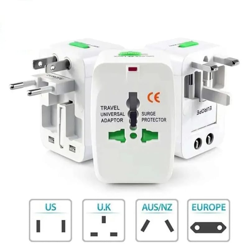Picture of Universal International All in 1 Travel Adapter Multi Plug Power Socket UK/US/AU/EU/CA converter