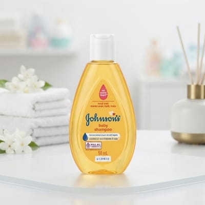 Picture of Johnson s Baby Shampoo 50ml Gentle Mild Formula For Babies Skin and Hair Care Suitable For Everyday Baby Care Routine