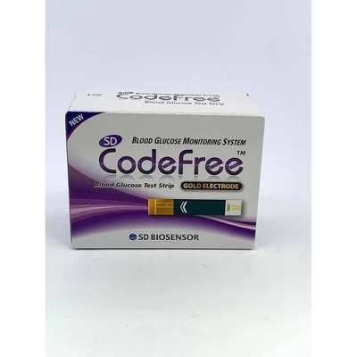 Picture of SD Codefree Blood Glucose Test Strips – 50 Pieces (25 x 2) Value Pack