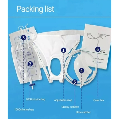 Picture of Silicone Urine Collector Bag System – Portable & Reusable