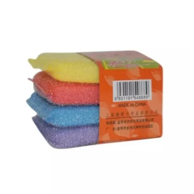 Picture of Foam Scrubber For Dish Wash - 4pcs - Majuni