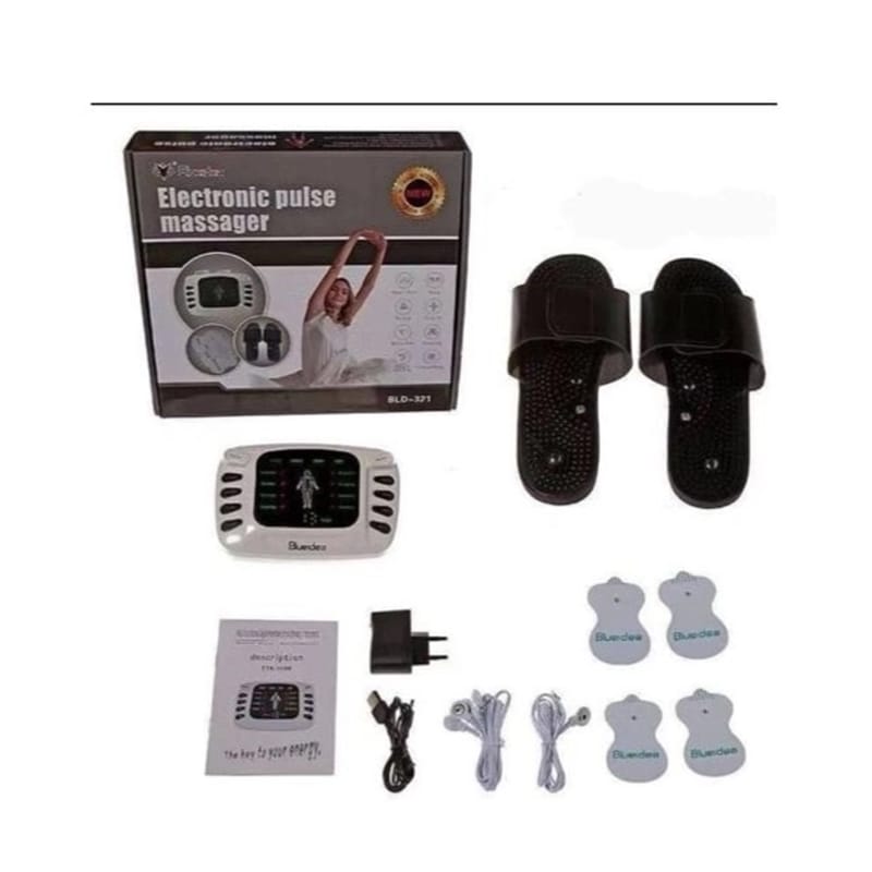 Picture of Blueidea Electronic Digital Pulse Massager BLD-321 digital therapy body massager-White