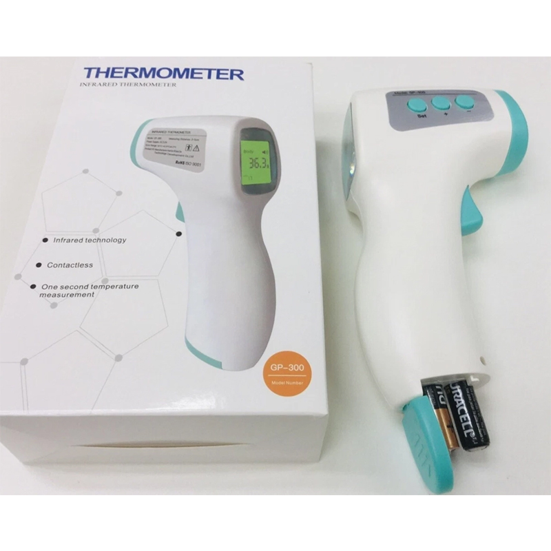Picture of Infrared Thermometer Forehead Non-Contact GP-300 Thermometer-White