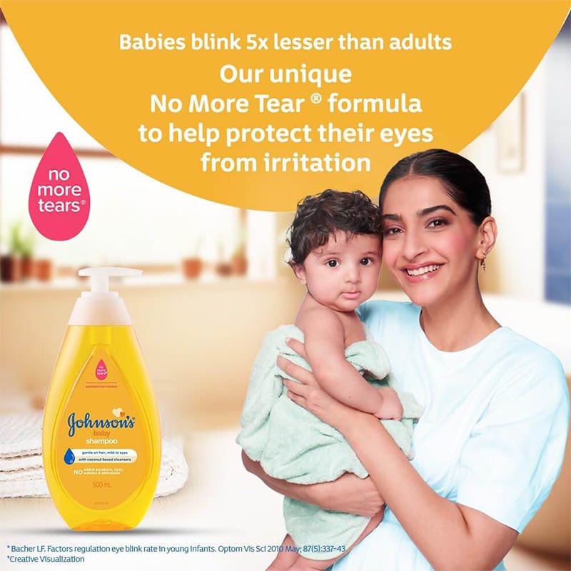 Picture of Johnsons Baby Shampoo For Babys Hair Mild On Eyes 100ml A Gentle No More Tears Formula Daily Care Use