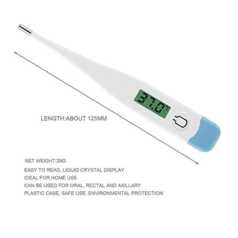 Picture of Heartman Flexible Waterproof Digital Thermometer For Baby & Adults Easy To Use