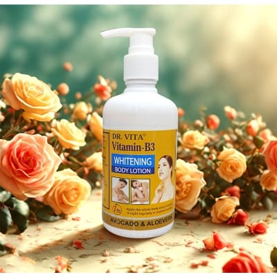 Picture of DR VITA Super Luxury Vitamin-B3 5x Whitening Body Lotion For Man And Women