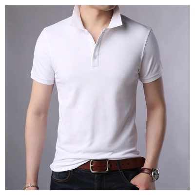 Picture of PK Cotton Polo Shirt-Clothing Size-M, Color-White