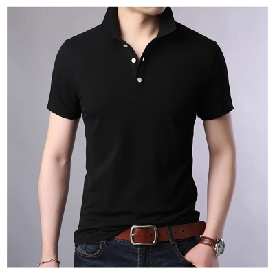 Picture of PK Cotton Polo Shirt-Clothing Size-M, Color-Black