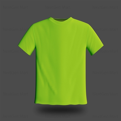 Picture of Jersey Fabrics Half Hata Solid Color Tshirt-Clothing Size-S, Color-Black