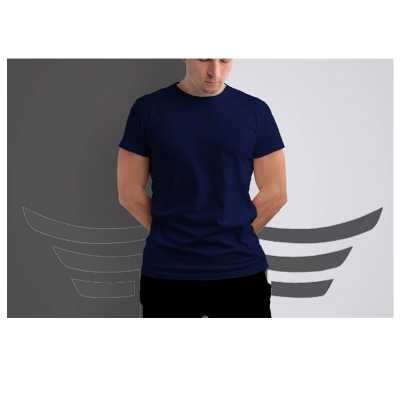 Picture of Jersey Fabrics Half Hata Solid Color Tshirt-Clothing Size-S, Color-Lemon
