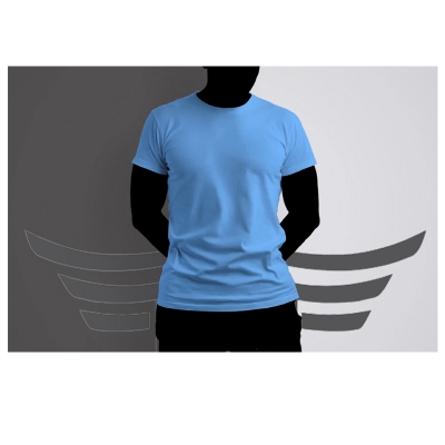 Picture of Jersey Fabrics Half Hata Solid Color Tshirt-Clothing Size-S, Color-Lemon