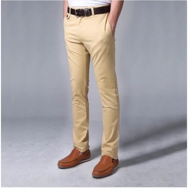 Picture of Gavardine Pant Cotton Fabrics 2 % spandex-Clothing Size-28, Color-Maroon