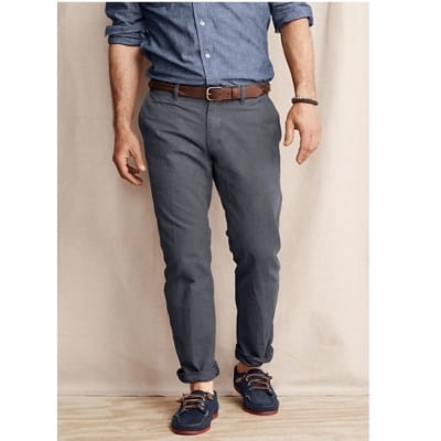 Picture of Gavardine Pant Cotton Fabrics 2 % spandex-Clothing Size-28, Color-Ash Gray