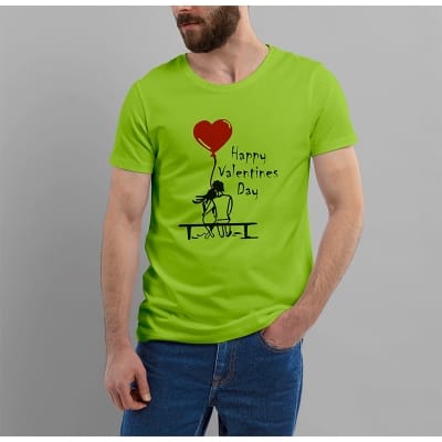 Picture of Comfortable Half Hata Jersey Fabrics Tshirt-Clothing Size-S, Color-Red