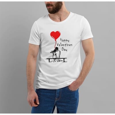 Picture of Comfortable Half Hata Jersey Fabrics Tshirt-Clothing Size-S, Color-Red