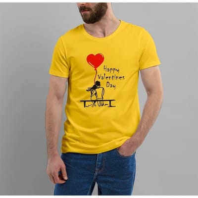 Picture of Comfortable Half Hata Jersey Fabrics Tshirt-Clothing Size-S, Color-Red