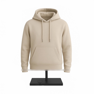 Picture of Menz Stylish Hoodie for Winter Fashion-Clothing Size-M, Color-Beige
