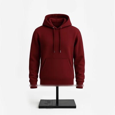 Picture of Menz Stylish Hoodie for Winter Fashion-Clothing Size-M, Color-White