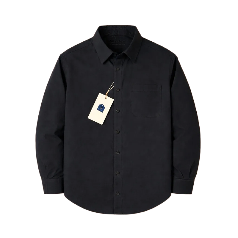 Picture of Premium Oxford Cotton Shirt-Clothing Size-M, Color-Ash
