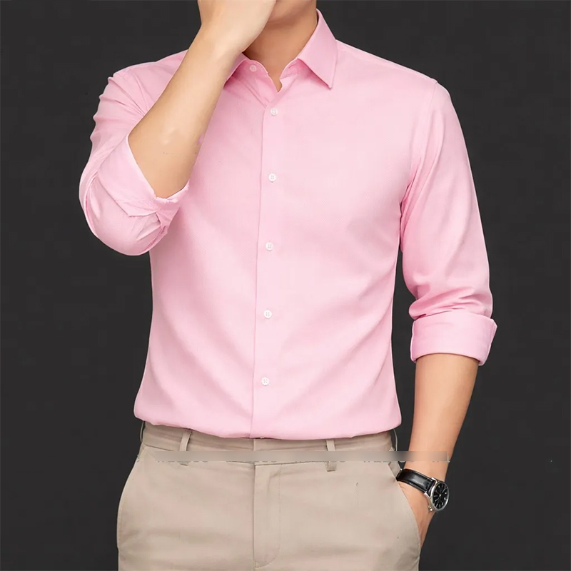 Picture of China Fabric Men’s Shirt — Smart Look, Zero Iron Hassle!-Clothing Size-M, Color-Petrol Blue