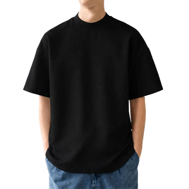 Picture of Trendy Drop Shoulder T-Shirt-Clothing Size-M, Color-Ash