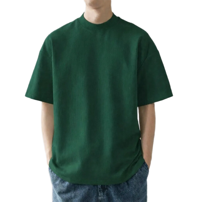 Picture of Trendy Drop Shoulder T-Shirt-Clothing Size-M, Color-Ash