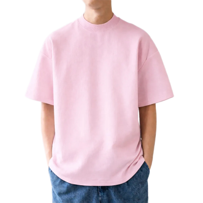 Picture of Trendy Drop Shoulder T-Shirt-Clothing Size-M, Color-Orange