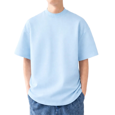 Picture of Trendy Drop Shoulder T-Shirt-Clothing Size-M, Color-Orange
