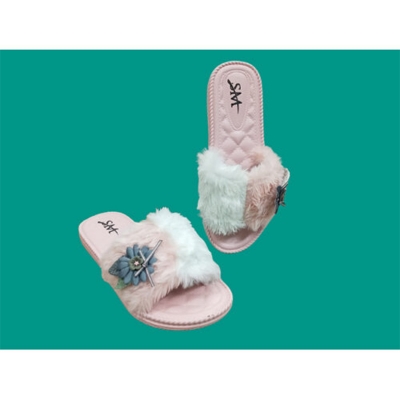 Picture of Winter Colorful Ladies Slipper Pink