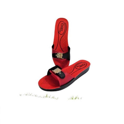 Picture of Rubber Slippers Red
