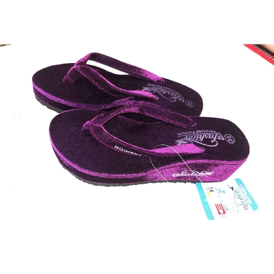 Picture of Ladies Fashion Flip Flop Sandal Navy Blue
