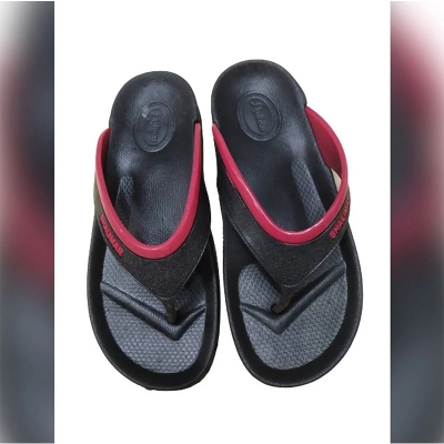 Picture of Stylish plastic sandal slippers Black