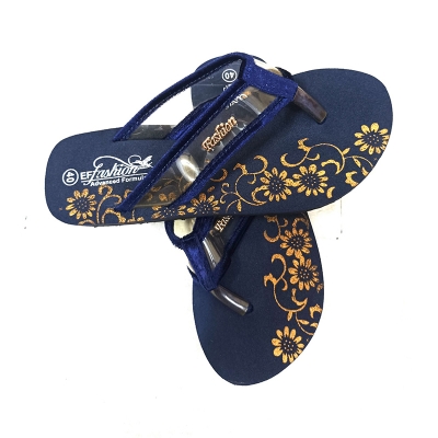 Picture of Artificial Leather Sandal for Women Blue