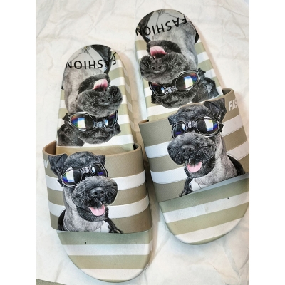 Picture of New Fashionable Solid Slides Slipper For Man Multicolor