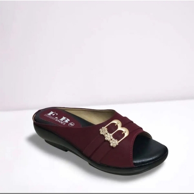 Picture of Exclusive high heeled ladies sandals Maroon