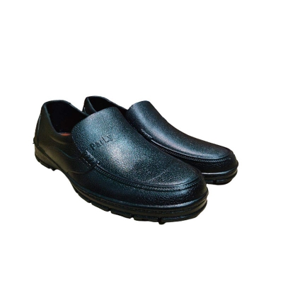 Picture of FASHION Black Rubber Shoes for Men for men Black