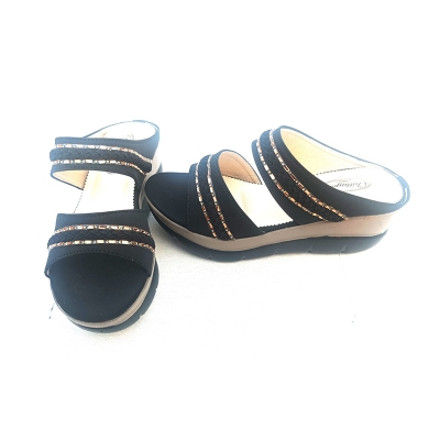 Picture of Exclusive High Heeled Ladies Sandals Shoe For Women Multicolor