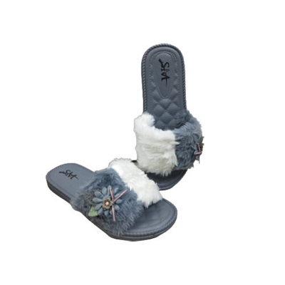 Picture of Winter Colorful Ladies Slipper Multicolor