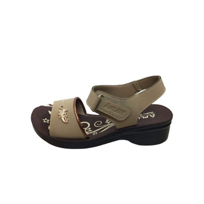 Picture of Indian  Premium Ladies Sandals with Belt Multicolor