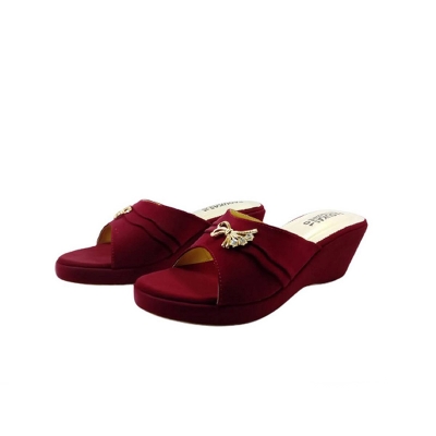 Picture of High heeled belt female sandals Red