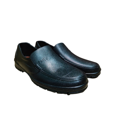Picture of Parly FASHION Black Rubber Shoes for Men for men Black