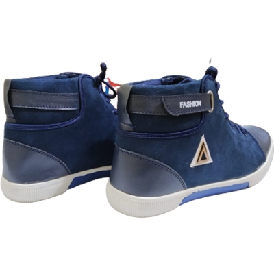Picture of PU comfortable Mens Boot Shoes Blue