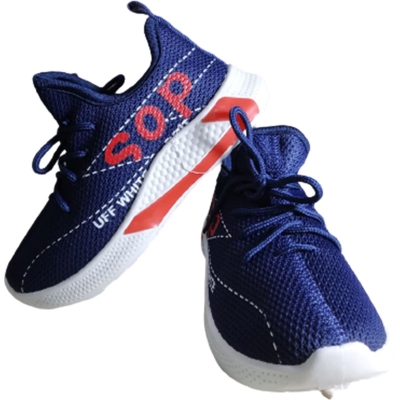 Picture of Latest comfortable Boys Girls Shoes Blue