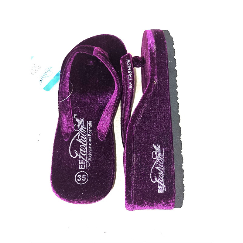 Picture of Ladies Fashion Flip Flop Sandal Navy Blue