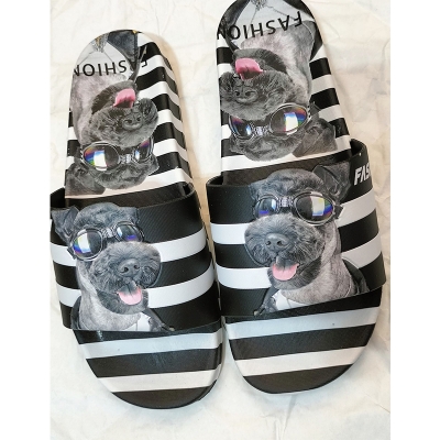 Picture of New Fashionable Solid Slides Slipper For Man Multicolor