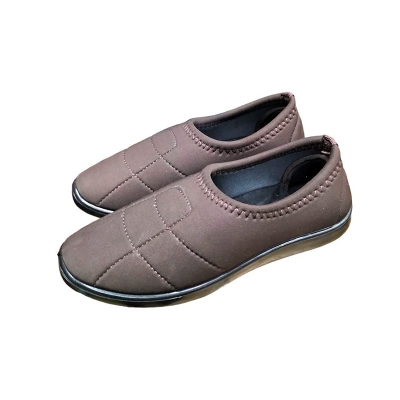 Picture of Slip-On Cotton Casual Walking Stripe Soft Shoes Multicolor